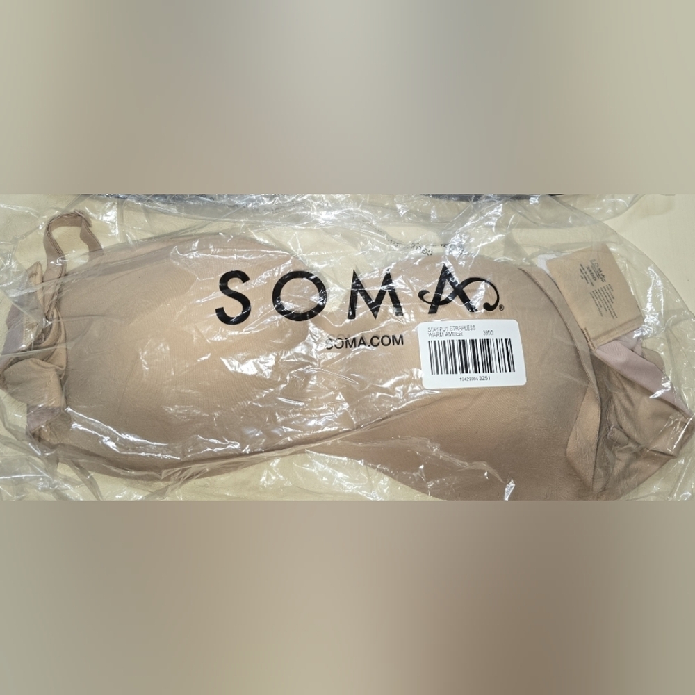 Soma stay put strapless bra